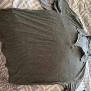 3 Men's light, dark Gray and black Polo Shirts